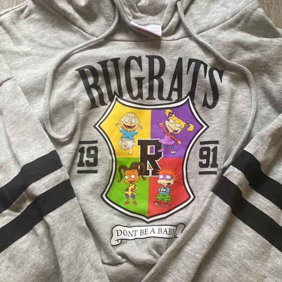 Crop top Rugrats sweater! - Picture 2 of 4
